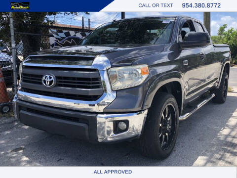 2015 Toyota Tundra for sale at The Autoblock in Fort Lauderdale FL