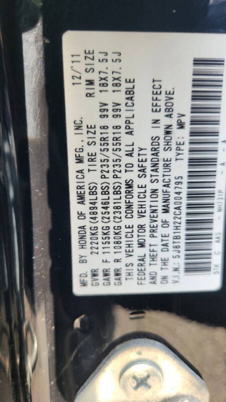 2012 Acura RDX SH-AWD