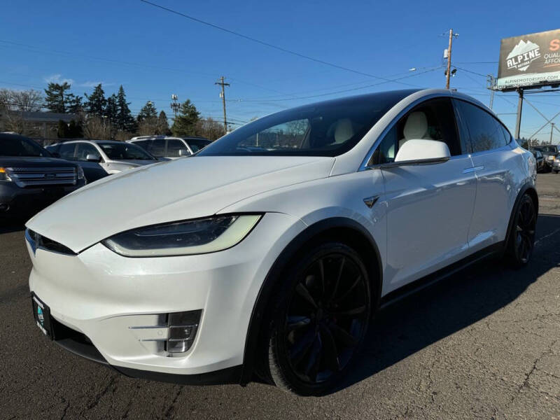 2018 Tesla Model X for sale at ALPINE MOTORS in Milwaukie OR