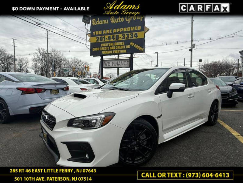 2020 Subaru WRX for sale at Adams Auto Group in Little Ferry NJ