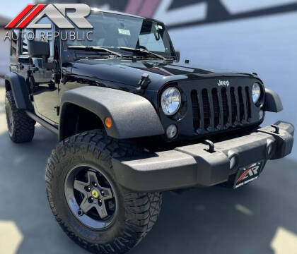 2014 Jeep Wrangler Unlimited for sale at Auto Republic Fullerton in Fullerton CA