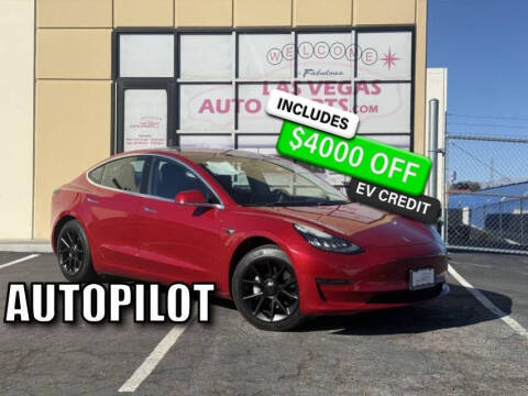 2017 Tesla Model 3 for sale at Las Vegas Auto Sports in Las Vegas NV