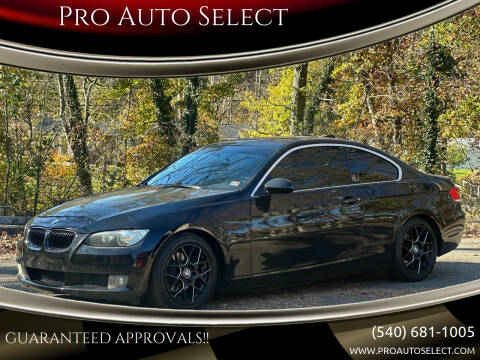 2008 BMW 3 Series for sale at Pro Auto Select in Fredericksburg VA