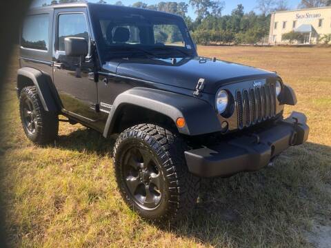 2013 Jeep Wrangler for sale at Muscle Cars USA 1 in Murrells Inlet SC