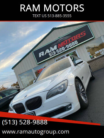 2009 BMW 7 Series for sale at RAM MOTORS in Cincinnati OH