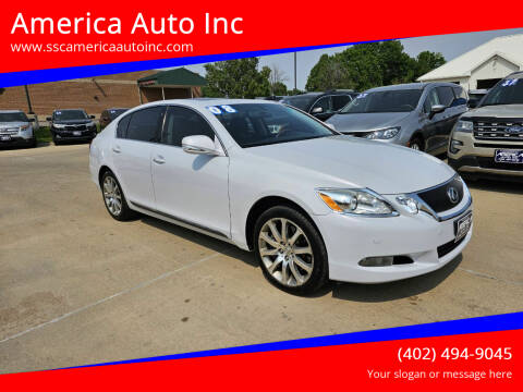 2008 Lexus GS 350 for sale at America Auto Inc in South Sioux City NE