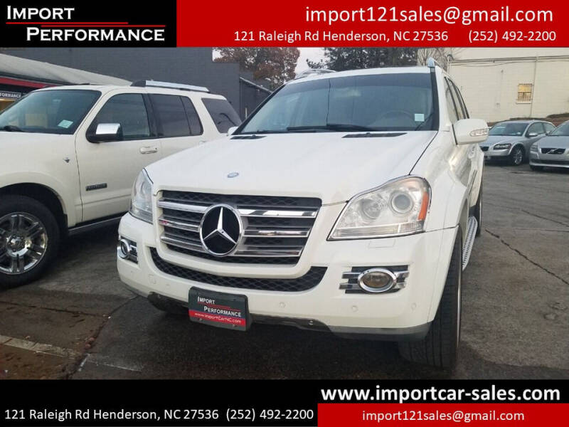 2008 Mercedes-Benz GL-Class for sale at Import Performance Sales - Henderson in Henderson NC