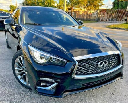 2018 Infiniti Q50 for sale at Vice City Deals in North Miami Beach FL