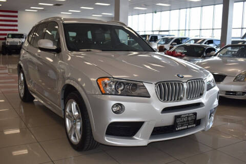 2013 BMW X3 for sale at Legend Auto in Sacramento CA