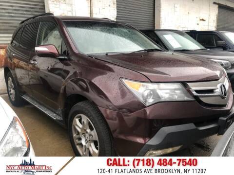 2009 Acura MDX for sale at NYC AUTOMART INC in Brooklyn NY