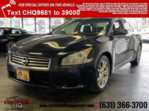 2014 Nissan Maxima for sale at CERTIFIED HEADQUARTERS in Saint James NY