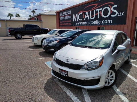 2017 Kia Rio for sale at MC Autos LLC in Pharr TX