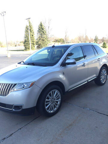 2015 Lincoln MKX for sale at Hines Auto Sales in Marlette MI
