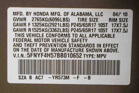 2011 Honda Pilot EX-L