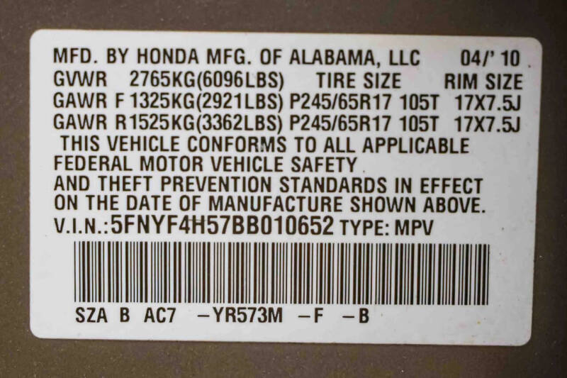 2011 Honda Pilot EX-L