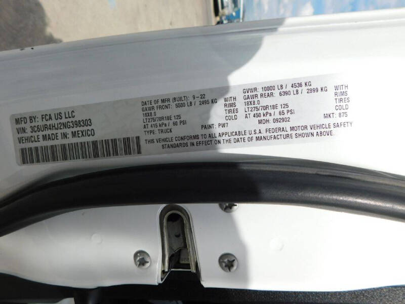 2022 RAM 2500 Tradesman