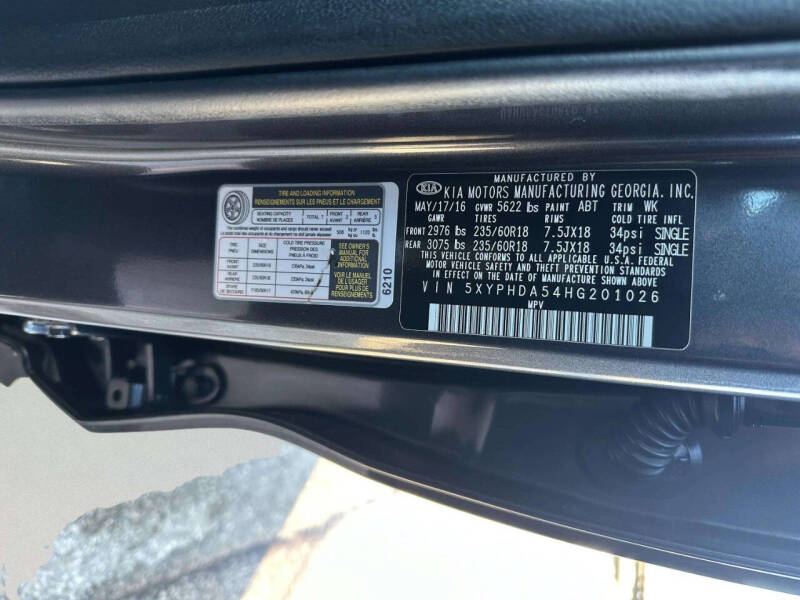 2017 Kia Sorento EX V6