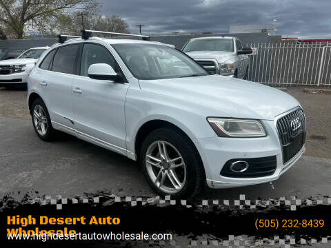 2013 Audi Q5 for sale at High Desert Auto Wholesale in Albuquerque NM