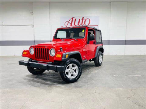 2004 Jeep Wrangler for sale at Auto Sales & Service Wholesale in Indianapolis IN