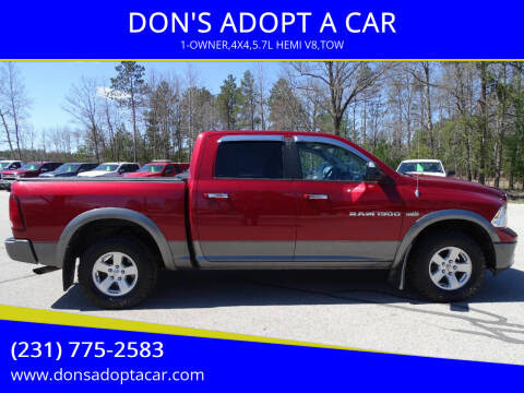 2012 RAM 1500 for sale at DON'S ADOPT A CAR in Cadillac MI