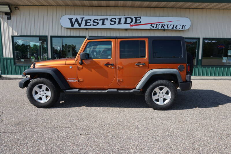 2011 Jeep Wrangler Unlimited for sale at West Side Service in Auburndale WI