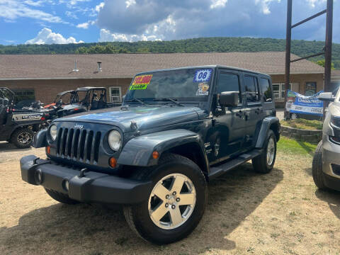 2008 Jeep Wrangler Unlimited for sale at Conklin Cycle Center in Binghamton NY