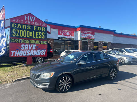 2015 Volvo S60 for sale at HW Auto Wholesale in Norfolk VA
