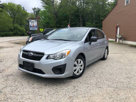 2013 Subaru Impreza for sale at Hornes Auto Sales LLC in Epping NH
