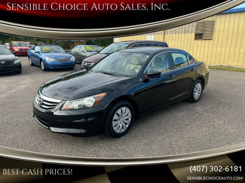 2012 Honda Accord for sale at Sensible Choice Auto Sales, Inc. in Longwood FL
