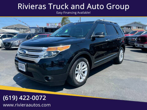 2012 Ford Explorer for sale at Rivieras Truck and Auto Group in Chula Vista CA