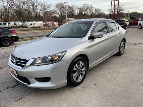 2014 Honda Accord for sale at Azteca Auto Sales LLC in Des Moines IA
