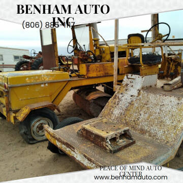 1967 STREET SWEEPERS for sale at BENHAM AUTO INC - Benham Auto Trailers in Lubbock TX