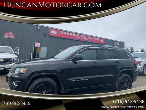 2014 Jeep Grand Cherokee for sale at DuncanMotorcar.com in Buffalo NY