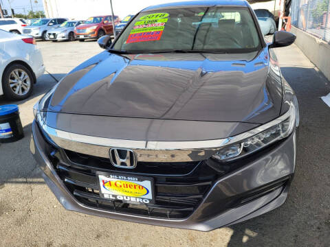 2018 Honda Accord for sale at El Guero Auto Sale in Hawthorne CA