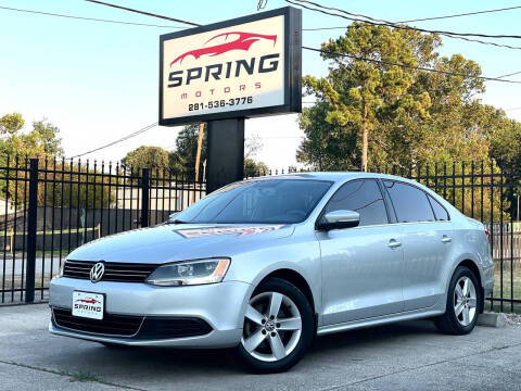 2013 Volkswagen Jetta for sale at Spring Motors in Spring TX