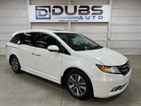 2016 Honda Odyssey for sale at DUBS AUTO LLC in Clearfield UT