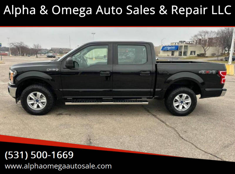 2018 Ford F-150 for sale at Alpha & Omega Auto Sales & Repair LLC in Lincoln NE