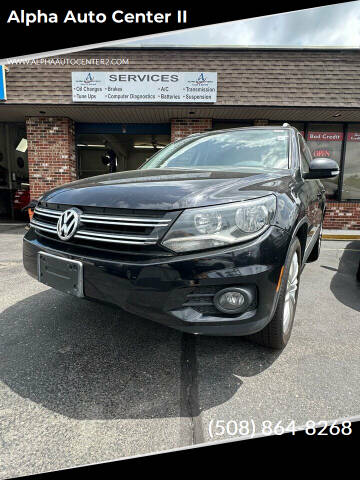 2012 Volkswagen Tiguan for sale at Alpha Auto Center II in Worcester MA