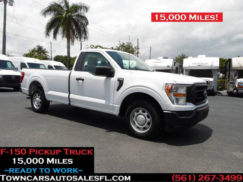 2021 Ford F-150 for sale at Town Cars Auto Sales in West Palm Beach FL