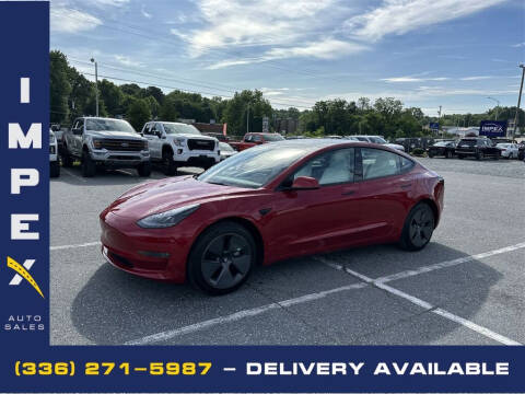 2022 Tesla Model 3 for sale at Impex Auto Sales in Greensboro NC