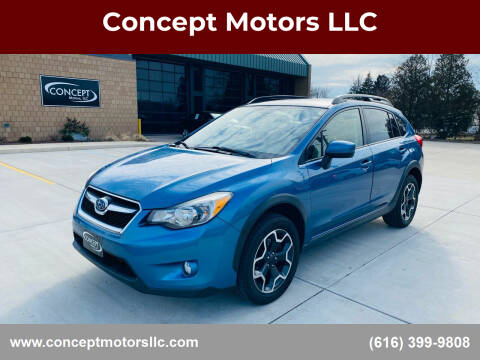 2015 Subaru XV Crosstrek for sale at Concept Motors LLC in Holland MI