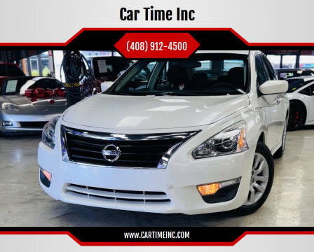 2013 Nissan Altima for sale at Car Time Inc in San Jose CA