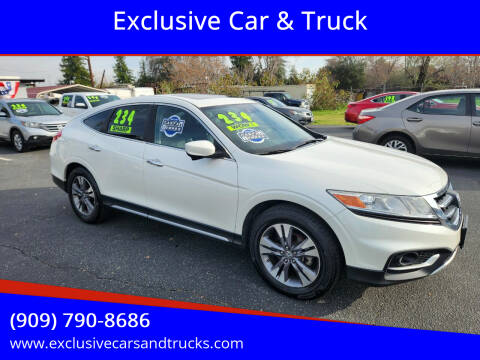2015 Honda Crosstour for sale at Exclusive Car & Truck in Yucaipa CA