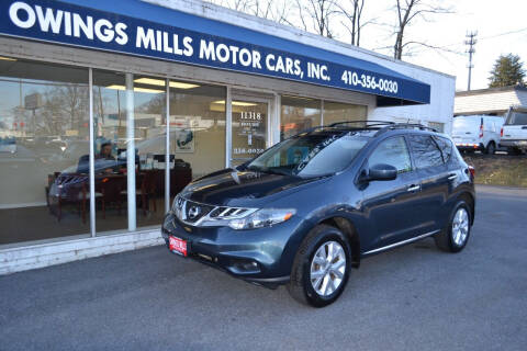 2014 Nissan Murano for sale at Owings Mills Motor Cars in Owings Mills MD