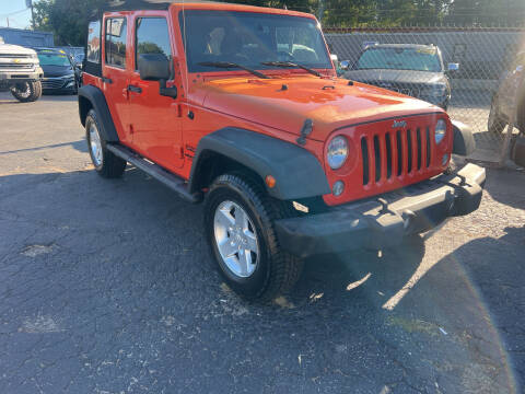 2015 Jeep Wrangler Unlimited for sale at Allen's Auto Sales LLC in Greenville SC
