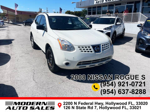 2008 Nissan Rogue for sale at Modern Auto Sales in Hollywood FL