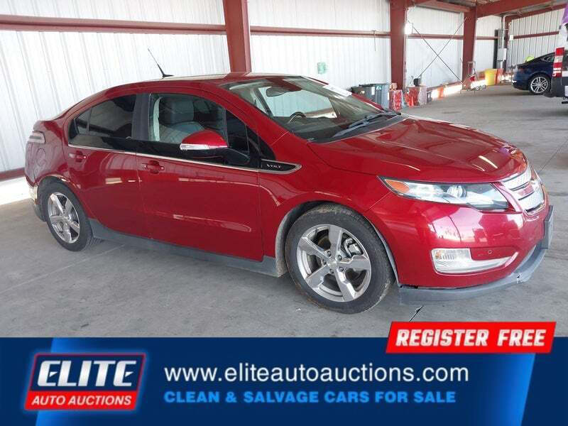 Red 2013 Chevrolet Volt Premium Premium 4dr Hatchback 1
