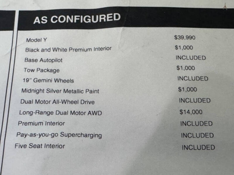 2021 Tesla Model Y Long Range