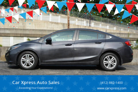 2017 Chevrolet Cruze for sale at Car Xpress Auto Sales in Pittsburgh PA