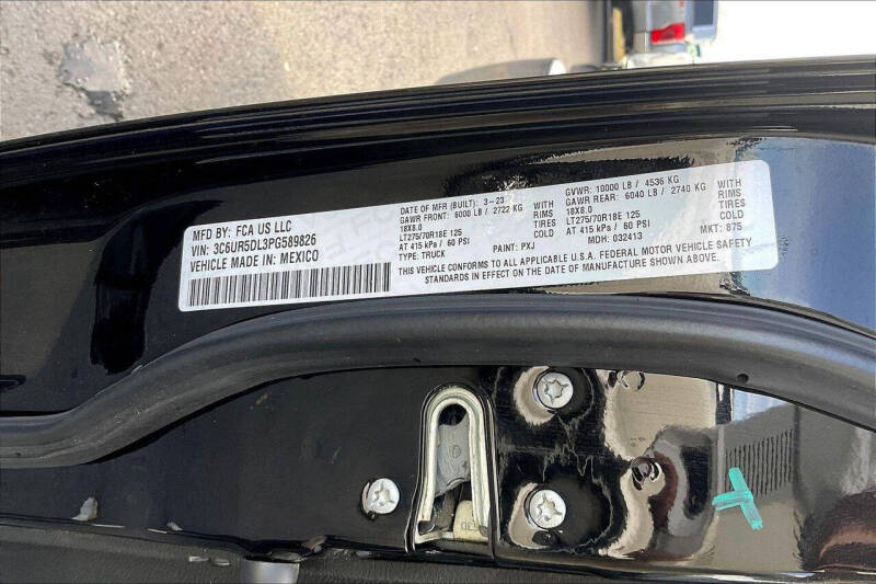 2023 RAM 2500 Big Horn